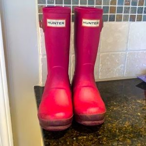 Pink kids hunter size 13